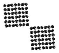 Veemoon Set De 50 Dés Acryliques Multicolores pour Jeux De Société - Accessoires Idéaux pour Fêtes - Réunions Familiales Et Jeux
