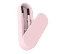 Veemoon Set de Brosses Silicone pour Cils et Sourcils Rose Peigne et Brosse Maquillage Réutilisables Portable pour Voyage et Usage Quotidien