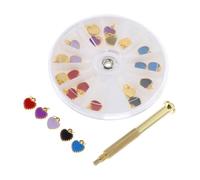 Veemoon Set de Ornements Manucure DIY Constellation Décorations Nail Art Compactes pour Ongles Naturels et Faux Accessoires de Manucure Artistique