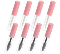 Veemoon Set de Tubes Vides pour Mascara et Eye-liner Rechargeables avec Brosse Tubes Cosmétiques Rose pour Extensions de Cils Stockage Crème Cils Accessoires de Maquillage