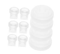 Veemoon Set Diaphragmes Silicone et Valves à Bec pour Tire Lait Accessoires de Remplacement Compatibles avec Faciles à Nettoyer Fuites pour Stockage Optimal Du Lait Maternel