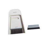 Veemoon Set Outils de Nettoyage de Bureau Mini Balai Pelle Grattage pour Maison et Bureau Poils Doux Compact et Facile à Ranger pour Coins Difficiles et Espaces Étroits