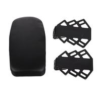 Veemoon Siège Arrière Vélo Coussin Repose-Pieds et Pédales en Cuir PU Imperméable 2 Pièces pour VTT et Vélo Pliant Passage Garçons Filles