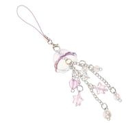 Veemoon Simple avec Pendentif Étoile et Cœur Accessoire Décoratif pour Clés et Téléphone Cadeau pour Toutes Occasions