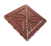 Veemoon Sol Extérieur Tuile Pont Puzzle Bande Imbrication Étages Dalles De Balcon Carreaux De Sol Emboîtables Carrelage Imitation Emboîtement Dalles De Plancher Plastique Polypropylène