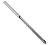 Veemoon Sonde D'échantillonnage des Grains en Acier Inoxydable 50 Cm X 19 Mm, Fente Longue pour Poudre Sèche et Granulés, Outil Professionnel D’échantillonnage de Sol Agricole