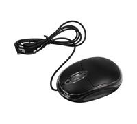 Veemoon Souris Optique USB Professionnelle pour Bureau Filaire Ergonomique 1000 Dpi Compatible Pc et Ordinateur Portable Travail Études Couleur Noire