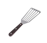 Veemoon Spatule Inox Multifonction Bbq pour Poisson et Steak Pelle Cuisine À Fentes Drainantes Ustensile Cuisine Petit Modèle