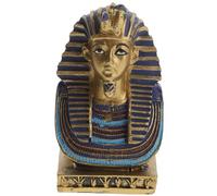 Veemoon Statue de Pharaon en résine : Buste de Pharaon doré égyptien décoration pour Le Bureau au Bureau, à la Maison, dans Le Bureau