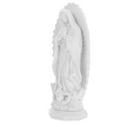Veemoon Statuette De La Vierge à Peindre en Résine - Statue Religieuse Décorative pour Les Sacrements Catholiques - Idéale comme Chrétien Ou pour Embellir Votre Espace Sacré