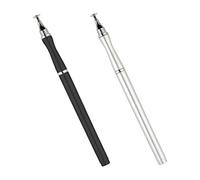 Veemoon Stylet Capacitif 2 Pièces Abs, Pointe Lisse, Léger pour Écriture