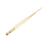 Veemoon Stylo de Massage Manuel Laiton à Double Tête Outil de Relaxation par Acupression pour Muscles Stylo Acupuncture Rétractable pour la et Tension Musculaire