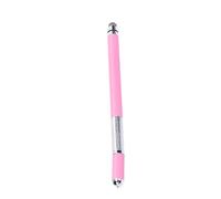 Veemoon Stylus Métallique Tactile Double Embout pour Écrans Capacitif Stylo De Dessin Et Prise De Notes pour Téléphones Et Tablettes Rose