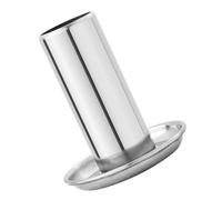 Veemoon Support à Poulet Acier Inoxydable pour Barbecue Extérieur Rôtissoire Verticale Ergonomique pour Poulet Dinde et Volaille Gril de Rôtissage avec Égouttoir pour Graisse Outil