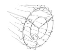 Veemoon Support Brochettes Barbecue Vertical Acier Inoxydable Pour Friteuse à Air Et Four De Brochettes Empilables Adapté Fruits Viande