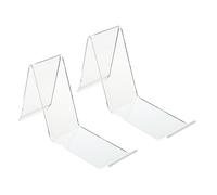 Veemoon Support D'Affichage Acrylique 4 Pièces pour Chaussures - Présentoir Élégant pour Sandales Et Sneakers - Idéal pour Magasins De Détail Et Commerciaux