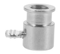 Veemoon Support De Broche Rotisserie Robuste pour Barbecue à Gaz, Accessoire De Fixation en Fer Chromé, Accessoire Rôtissoire pour Maintien Stable Broche, Usage Extérieur Jardin Barbecue