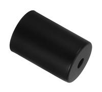 Veemoon Support de Lampe LED E27 Noir Cylindrique en Métal Coupelle Suspendre et Plafonnier Embout de Lampe Soi-Même Pièce de Rechange Trou de 1 CM Accessoire Décoratif Intérieur