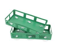 Veemoon Support de Panier de Terreau pour Fleurs 2 Pièces Plateau Vert à Ventouses Porte-Bouquet de Mariée en Mousse pour Décoration Mariage et Cérémonie Accessoires Floraux pour Jardin