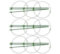 Veemoon Support de Plantes Grimpantes Réglable Treillis de Jardin Poli sans Bavure Cadre pour Tomates Pois Rosiers pour Intérieur et Extérieur Soutien Élégant pour Pots et Fleurs