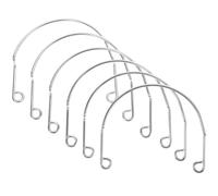 Veemoon Support de Poche de Filet de Billard en Alliage D'aluminium 6 Pièces Accessoire pour Coin de Table de Billard Kit de Fixation Solide pour Compatible Tables de Loisirs