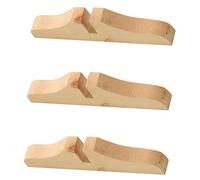 Veemoon Support de Séparation de Pièce en Bois Pliable Pieds Épaissis Réglables Résistants à l'usure pour Bureau et Salon