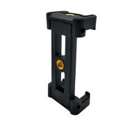 Veemoon Support de Téléphone Pliable Noir Support de Trépied Compatible Smartphone Protection Antidérapante en Caoutchouc Accessoire Portable pour Vidéo et Selfie Compact et Léger