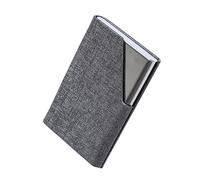 Veemoon Support en Acier Inoxydable Présentoir De Porte-Cartes De Visite Minimaliste Organisateur Porte-Cartes pour Hommes Titulaire d'une Entreprise Nom Visiter Business Case