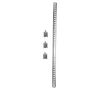 Veemoon Support Étagère Acier Inoxydable avec Clip de Fixation Barre de Renfort Épaisse pour Clayette Frigo et Congélateur avec Clips Installation Facile