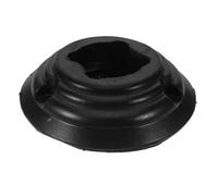 Veemoon Support Lesté pour Poteau de Barrière de Sécurité Routière en Caoutchouc Antidérapant, Base Mobile 25,7 X 25,7 X 7,1 Cm, Embase Pied de Poteau pour Chantiers, Parkings et