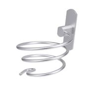 Veemoon Support Mural Pour Sèche-cheveux Métal Support Spiralé De Rangement Facile à Installer Pour Salle De Bain