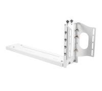 Veemoon Support Pci-e Vertical pour Carte Graphique - Accessoire Informatique Rigide en Tôle Galvanisée - Compatible Châssis ATX/e-ATX - Usage Pc Bureau Angle à 90° - Support Gpu Stable Blanc