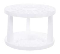 Veemoon Support pour Pinceaux d'Artiste Rond en Plastique à 49 Trous Porte-Pinceaux Multifonctionnel pour Étudiants Rangement Bureau et Atelier Organisateur de Pinceaux pour Aquarelle