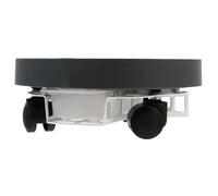 Veemoon Support pour Pots de Fleurs avec roulettes Palette Mobile Résistante pour Jardin et Balcon Charge Élevée Compatible et Plastique Design et Écologique