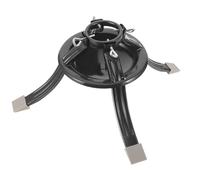 Veemoon Support pour Sapin de Noël en Métal Vert Socle Rond Petit Format Base Stable et Solide pour Décoration Intérieure Accessoire Indispensable pour Fixation Sécurisée du Sapin