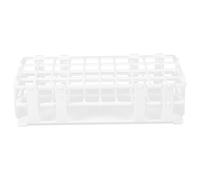 Veemoon Support pour Tubes à Essai en Plastique Détachable 40 Trous 20 MM, Porte-Tubes de Laboratoire Robuste, Organisateur pour Tubes à Centrifugeuse, Rack D’Égouttoir pour