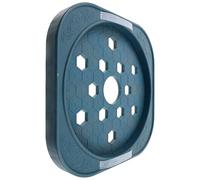 Veemoon Support Pratique pour Réservoir à Gaz Rond Mobile avec Poignée | Plateau à Roulettes, Plastique et Acier Inoxydable, Usage la Cuisine Familiale ou Restaurant, Change Facile
