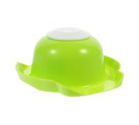 Veemoon Support Protège-mains pour Trancheuse à Légumes, Plastique Vert, Accessoire de Sécurité pour Coupe-fruits, Compatible Râpe, Protège-doigts Domestique, Ustensile la Cuisine