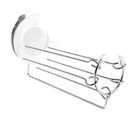 Veemoon Support Suspendu pour Brochettes Barbecue en Acier Inoxydable 5 Brochettes et Bac Récupérateur de Graisse, Accessoire Extérieur pour Griller Viandes, Volailles et Légumes,