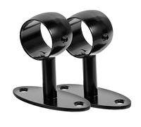 Veemoon Supports de Rambarde Installation Facile en Acier Inoxydable pour Main Courante Accessoires Escalier Robustes Fixation Murale pour Corde Rampe Escalier Intérieure et Extérieure