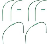 Veemoon Supports de Serrage Jardin 4 Pièces 40x42 Cm en Plastique Résistant, Arceaux de Tunnel pour Protection Plantes Anti-Oiseaux, Anti-Insectes et Anti-Gel, Étagères Modulables