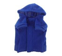 Veemoon Sweat à Capuche Bleu en Polaire Douce pour Lézard et Gecko Léopard, Confortable et Chaud, pour Cosplay et Sorties en Hiver