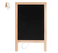 Veemoon Tableau Magnétique Double Face Bois Ardoise Rectangulaire Suspendue pour Événements Mémo et Signalétique de Table