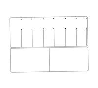 Veemoon Tableau Magnétique Semainier Effaçable pour Réfrigérateur Planificateur Menu Cuisine Organiseur Calendrier Aimanté