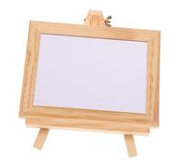 Veemoon Tableau pour Garçon Fille Petit Format avec Support Tableau de Craie Bois Massif Mobile pour Dessin et Décoration Intérieure