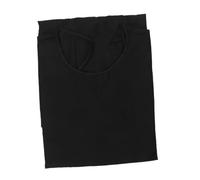 Veemoon Tablier de Barbier Professionnel Noir avec Manches Longues Blouse de Salon Coiffure Résistante et Pratique Bavette Coiffure avec Poches pour Accessoires pour Salon et Usage