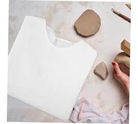 Veemoon Tablier de Cuisine Imperméable à Manches Longues Protection Huile avec Dos Inversé Réglable Unisexe pour Cuisine et Nettoyage