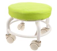 Veemoon Tabouret Roulant et Souple avec Roulette pivotante à 360° | Tabouret à roulettes , tabouret roulant en cuir PU, mini- mobiles pour la maison, le bureau, le garage, l'atelier, le