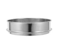 Veemoon Tamis à Sol 20 Cm avec Mailles Rondes 12 Mm Tamis de Jardin Manuel en Métal Solide et Poussière pour Jardin Extérieur Outil de Jardinage Pratique et Portable