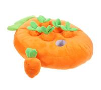 Veemoon Tapis D’Alimentation Interactif pour Petits Animaux de Carotte, de Recherche de Nourriture pour Lapins et Hamsters, Lavable, Stimulant L’odorat et Favorisant Le Jeu Actif